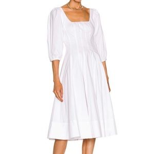 STAUD Swells dress in white- Size 0